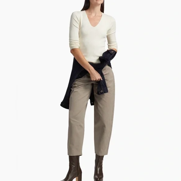 NWT! Splendid Carson Barrel Pants in the color Tawny size XS - Picture 5 of 9